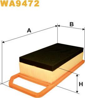 WIX Filters WA9472 - Ilmansuodatin inparts.fi