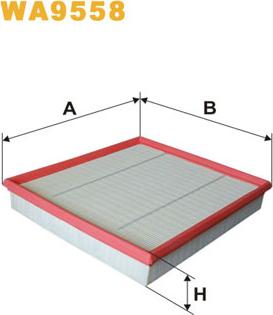 WIX Filters WA9558 - Ilmansuodatin inparts.fi