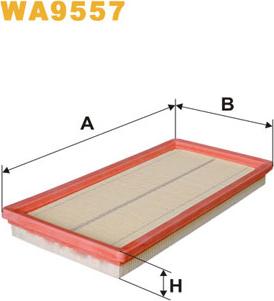 WIX Filters WA9557 - Ilmansuodatin inparts.fi