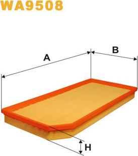 WIX Filters WA9508 - Ilmansuodatin inparts.fi