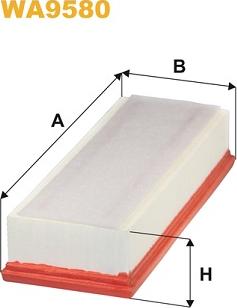 WIX Filters WA9580 - Ilmansuodatin inparts.fi