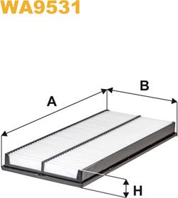 WIX Filters WA9531 - Ilmansuodatin inparts.fi