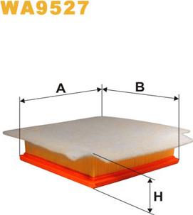 WIX Filters WA9527 - Ilmansuodatin inparts.fi