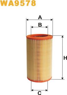 WIX Filters WA9578 - Ilmansuodatin inparts.fi