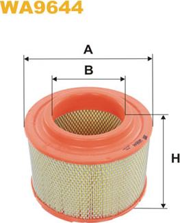 WIX Filters WA9644 - Ilmansuodatin inparts.fi