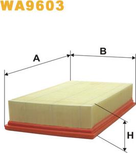 WIX Filters WA9603 - Ilmansuodatin inparts.fi