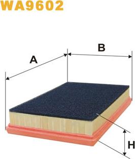 WIX Filters WA9602 - Ilmansuodatin inparts.fi