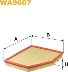 WIX Filters WA9607 - Ilmansuodatin inparts.fi