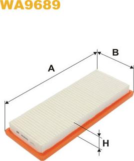 WIX Filters WA9689 - Ilmansuodatin inparts.fi