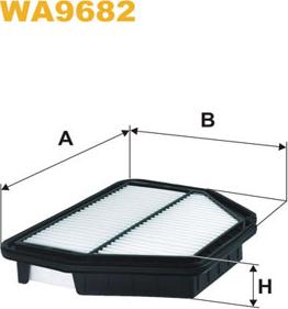 WIX Filters WA9682 - Ilmansuodatin inparts.fi