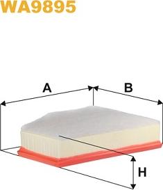 WIX Filters WA9895 - Ilmansuodatin inparts.fi