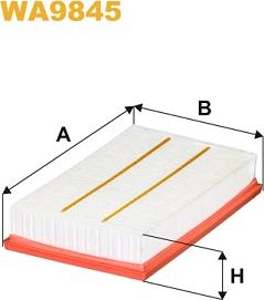 WIX Filters WA9845 - Ilmansuodatin inparts.fi