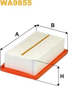 WIX Filters WA9855 - Ilmansuodatin inparts.fi