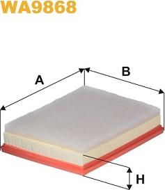 WIX Filters WA9868 - Ilmansuodatin inparts.fi