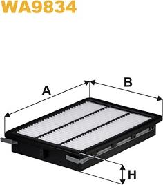 WIX Filters WA9834 - Ilmansuodatin inparts.fi