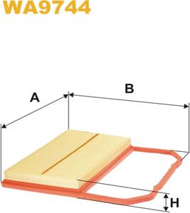 WIX Filters WA9744 - Ilmansuodatin inparts.fi