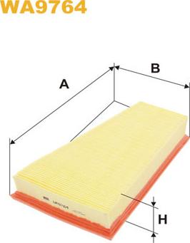 WIX Filters WA9764 - Ilmansuodatin inparts.fi