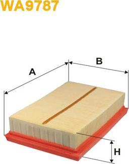 WIX Filters WA9787 - Ilmansuodatin inparts.fi