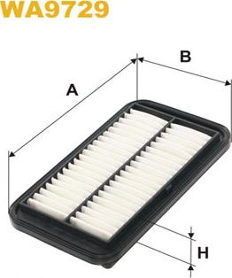 WIX Filters WA9729 - Ilmansuodatin inparts.fi