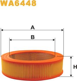 WIX Filters WA6448 - Ilmansuodatin inparts.fi