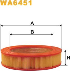 WIX Filters WA6451 - Ilmansuodatin inparts.fi