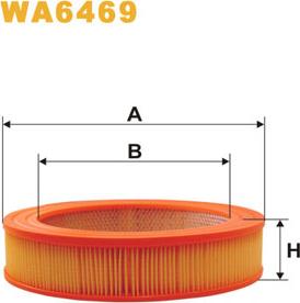 WIX Filters WA6469 - Ilmansuodatin inparts.fi