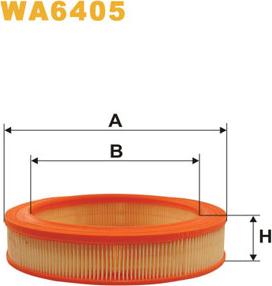 WIX Filters WA6405 - Ilmansuodatin inparts.fi