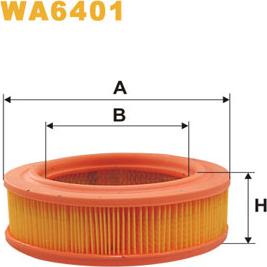 WIX Filters WA6401 - Ilmansuodatin inparts.fi