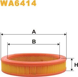 WIX Filters WA6414 - Ilmansuodatin inparts.fi