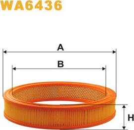 WIX Filters WA6436 - Ilmansuodatin inparts.fi