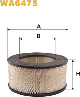 WIX Filters WA6475 - Ilmansuodatin inparts.fi