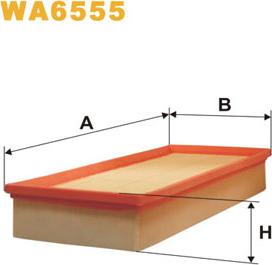 WIX Filters WA6555 - Ilmansuodatin inparts.fi