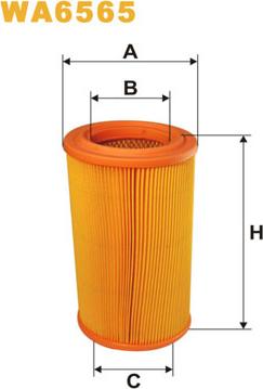 WIX Filters WA6565 - Ilmansuodatin inparts.fi