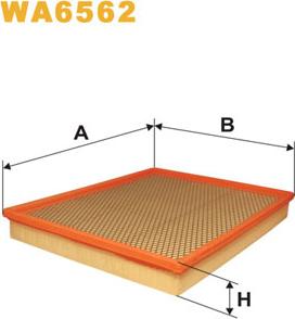 WIX Filters WA6562 - Ilmansuodatin inparts.fi