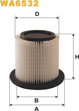 WIX Filters WA6532 - Ilmansuodatin inparts.fi