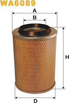 WIX Filters WA6089 - Ilmansuodatin inparts.fi