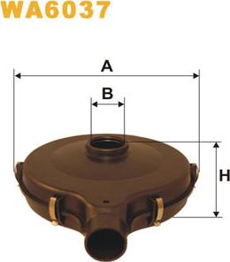 WIX Filters WA6037 - Ilmansuodatin inparts.fi