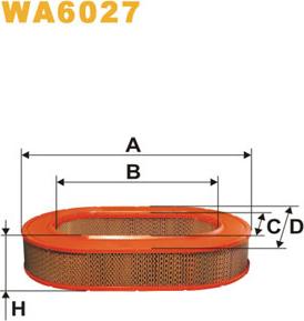 WIX Filters WA6027 - Ilmansuodatin inparts.fi