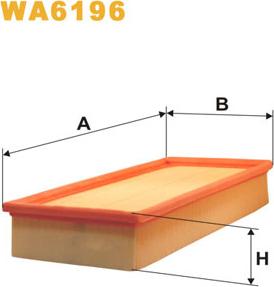 WIX Filters WA6196 - Ilmansuodatin inparts.fi