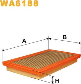 WIX Filters WA6188 - Ilmansuodatin inparts.fi