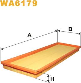 WIX Filters WA6179 - Ilmansuodatin inparts.fi