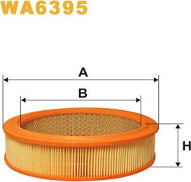 WIX Filters WA6395 - Ilmansuodatin inparts.fi