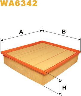 WIX Filters WA6342 - Ilmansuodatin inparts.fi