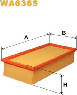 WIX Filters WA6365 - Ilmansuodatin inparts.fi