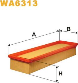 WIX Filters WA6313 - Ilmansuodatin inparts.fi