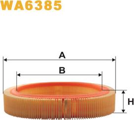 WIX Filters WA6385 - Ilmansuodatin inparts.fi