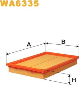 WIX Filters WA6335 - Ilmansuodatin inparts.fi