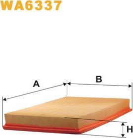 WIX Filters WA6337 - Ilmansuodatin inparts.fi