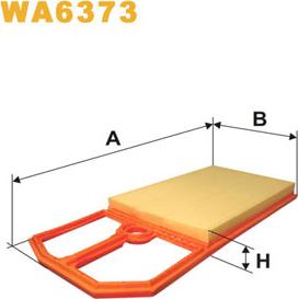 WIX Filters WA6373 - Ilmansuodatin inparts.fi