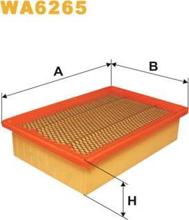 WIX Filters WA6265 - Ilmansuodatin inparts.fi